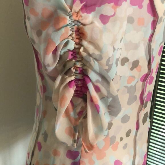 Banana Republic | Blouse with Ruched Sleeves Size S - Picture 4 of 11